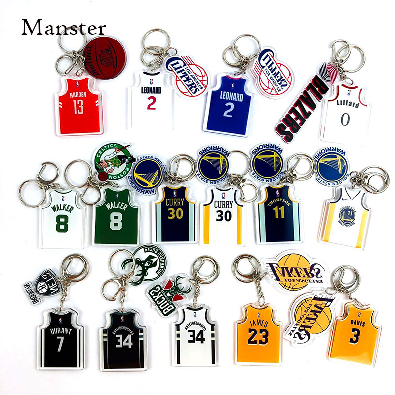 Basketball Key Buttons James Curry Harden Durant Owen Lake Man Fast Boat Bag Pendant Birthday Gift-Taobao