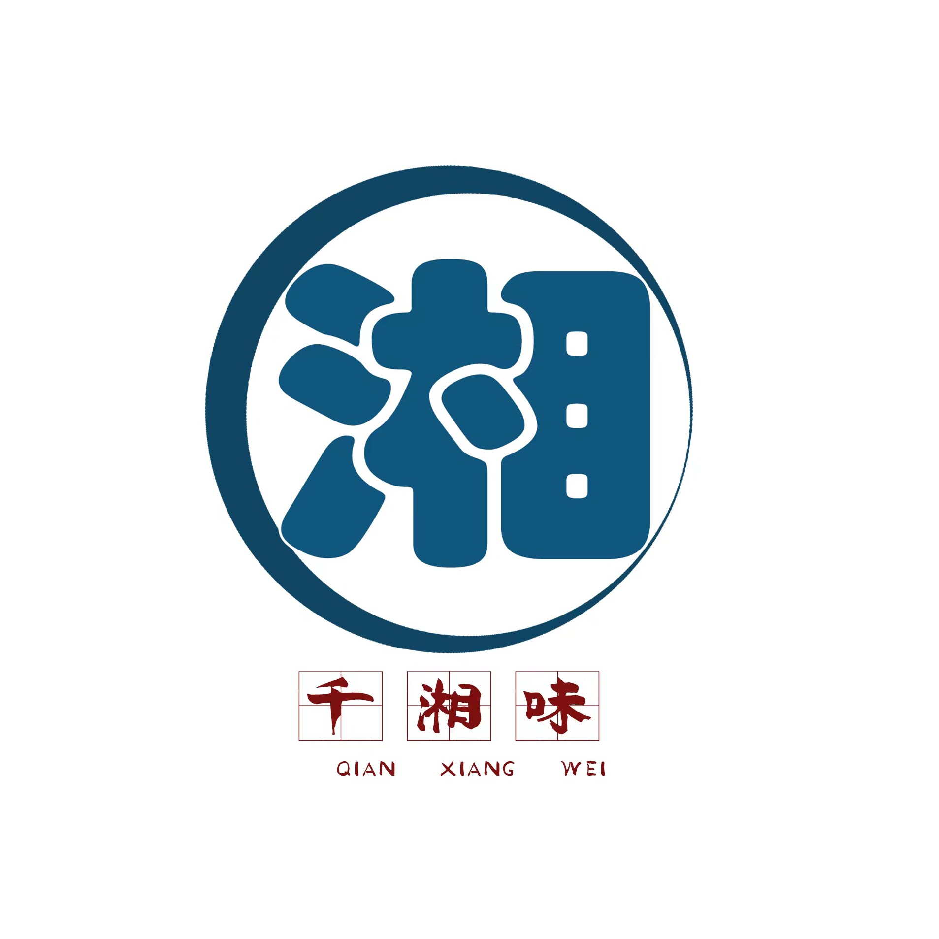 千湘味餐饮调料批发行的LOGO