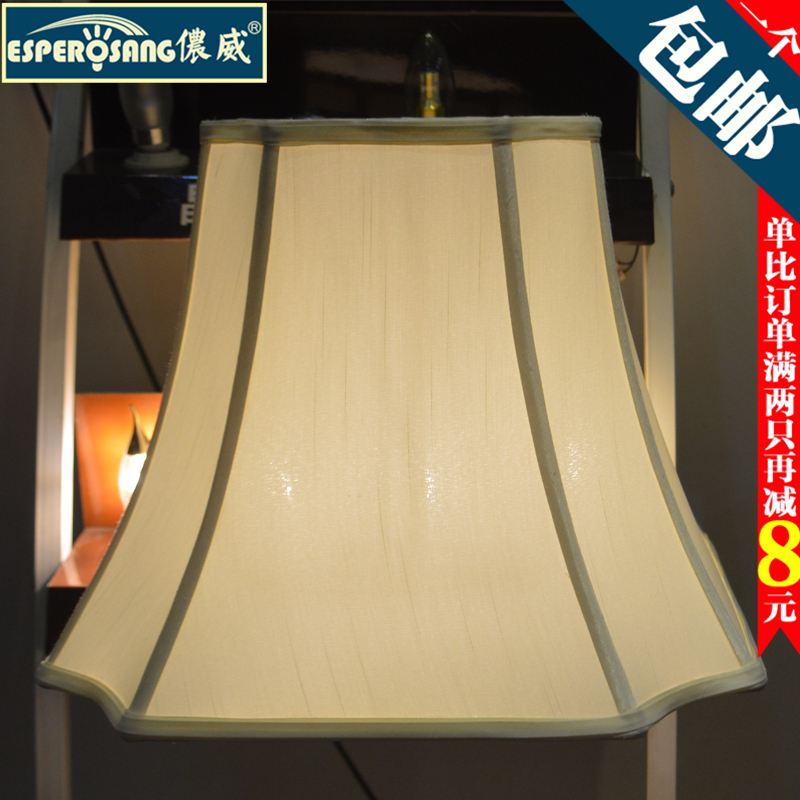 Chinese Table Lampshade DIY Lamp Accessories Lampshade Bedroom Bedside Lamp Living Room Floor Lamp Fabric Lampshade Shell