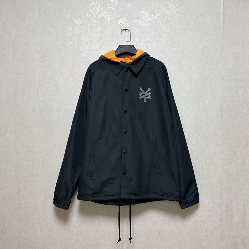Foreign Trade Export to the United States Skateboard Fashion Brand Zoo York Men's Detachable Hood Single-Row Snap Button Long-Sleeve Jacket Foreign Trade Export to the United States Skateboard Fashion Brand Zoo York Men's Detachable Hood Single-Row Snap Button Long-Sleeve Jacket