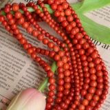 Коралловое украшение-шарик, коралловые бусины, браслет, четки из круглых бусин, аксессуар, аксессуары, ручка, «сделай сам»