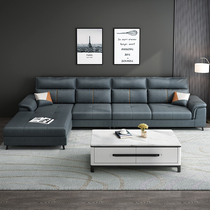 Fabric sofa furniture no-wash Nordic wind three-person removable and wash noble concubine set combination small apartment living room technology cloth