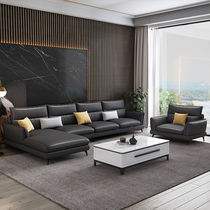 Fabric sofa Nordic small apartment living room removable and washable disposable technology cloth simple Imperial Concubine set combination modern