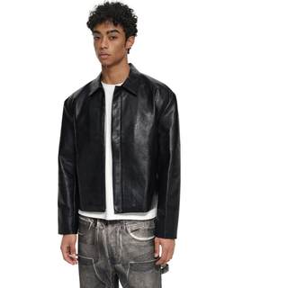 Jkeliott men's coat leather jacket