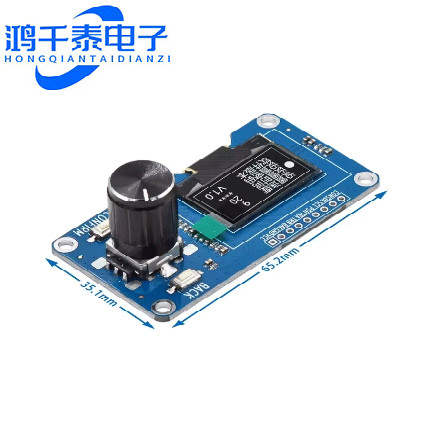 1.3寸0.96寸OLED显示屏加EC11旋转编码器组合模块IIC接口