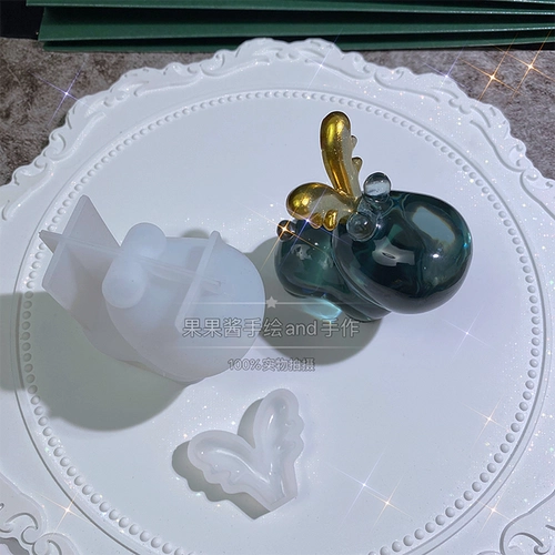 Мультяшная милая трехмерная раздельная форма, зеркальный эффект