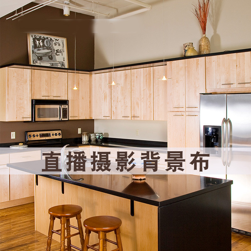 Live background cloth 3D stereo kitchen food net red photo photography hanging cloth decoration vibrato shooting video wall cloth