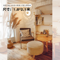 Net red live background cloth minimalist Personality Interior Decoration Ins humbling sound shooting hanging cloth 3d Stereo photo wall paper