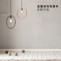 Live tennis net red background Bins brief background wall fumbling photo photography video room decoration hanging cloth wallpaper