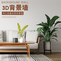 Live background cloth hanging cloth 3d stereo net red anchor atmosphere removable background wall fast hand trembling sound shoot video