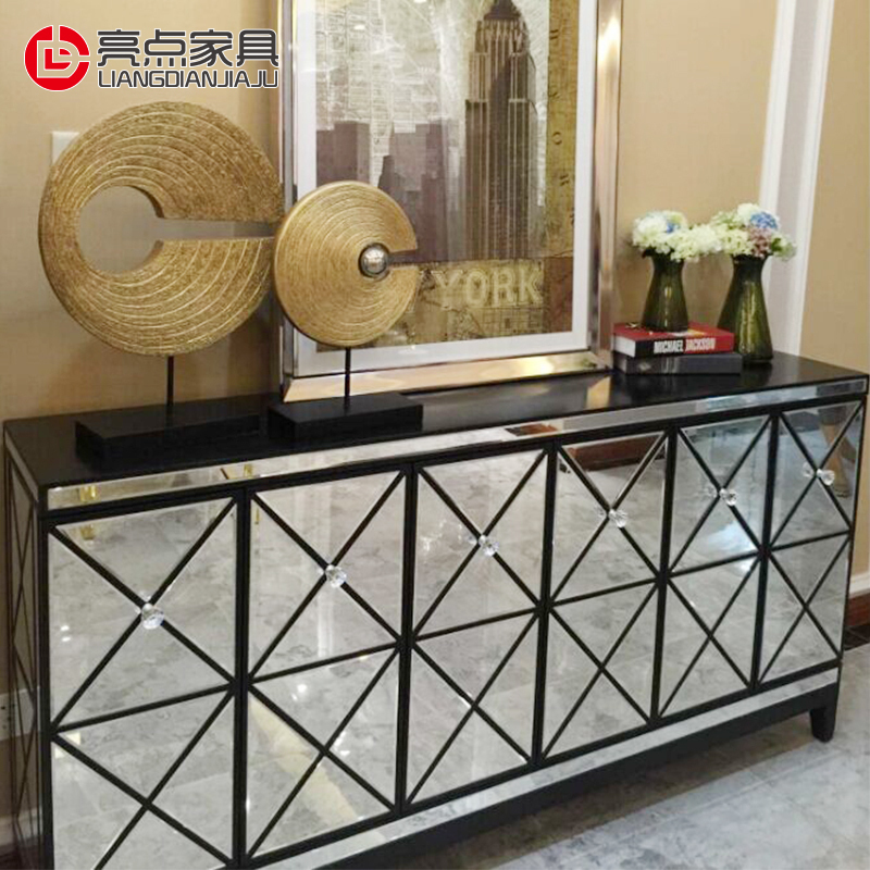 Light luxury shoe cabinet into the home entrance cabinet living room large capacity locker simple modern dining room wine cabinet dining sideboard