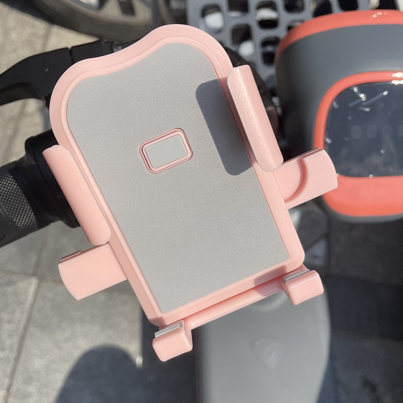 Cute Electric Scooter Phone Holder, Shockproof Navigation Stand for Delivery Riders, Car and Bicycle Phone Mount