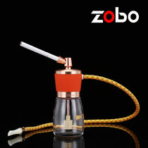 Positive Signs Water Smoke Pot Large Capacity Creative Complete Glass Anechoic Water Smoke Bag Water Smoke Bucket Water Pipe Cigarette Holder Filter