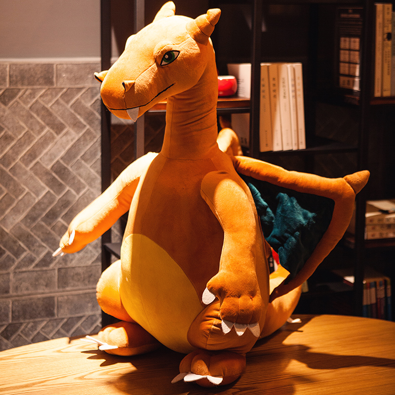 Large simulation dinosaur doll plush doll funny pillow cute cute fire-breathing dragon tyrannosaurus rex boy gift