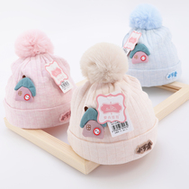 Newborn baby cap cotton 0-3-6 months newborn baby cap spring autumn winter cute infant male and female baby