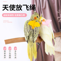 Parrot flying rope does not hurt feet Xuanfeng tiger skin peony super light out flying traction rope supplies bird walking artifact