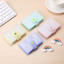 Fashion Card Bag Woman Cartoon Sweet Beauty Small Portable Large Capacity Multi-Position Student Bank Card Cover Card Holder Card Bag