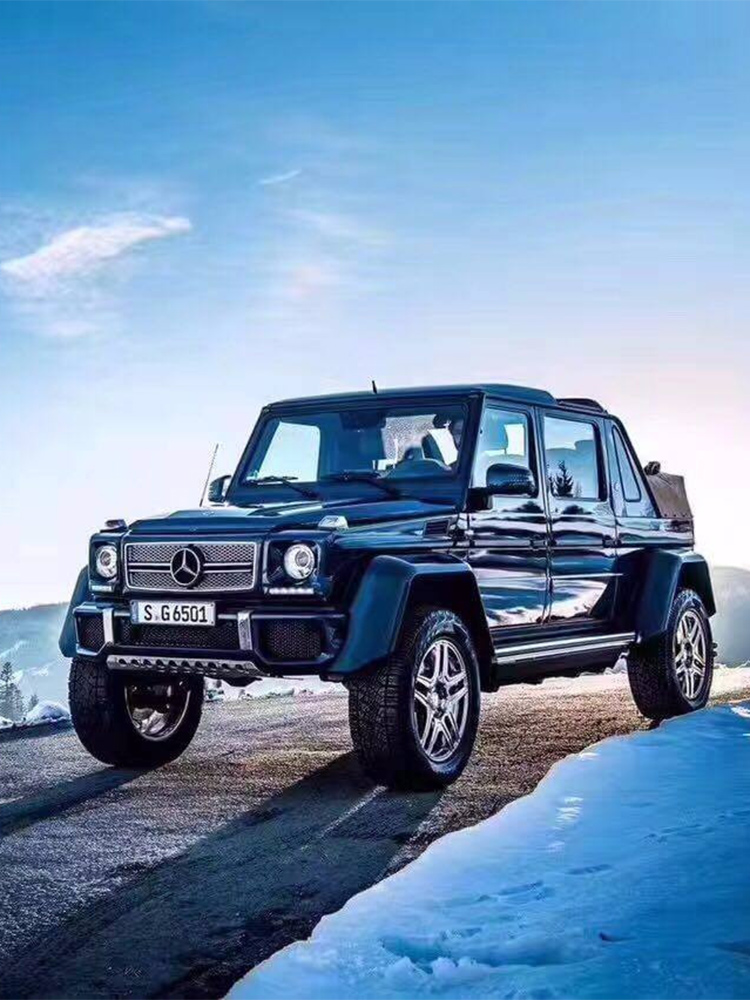 Two-seat Mercedes children's electric car four-wheeled car with remote control children's toy car can sit adults off-road big G650