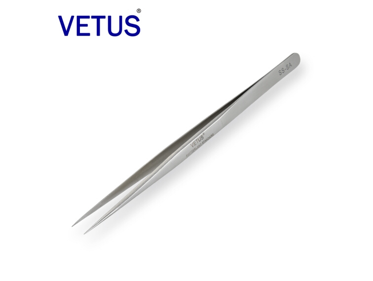 包邮VETUS 高精密钟表手机维修工具美容粉刺黑头夹尖头镊子 SS-SA