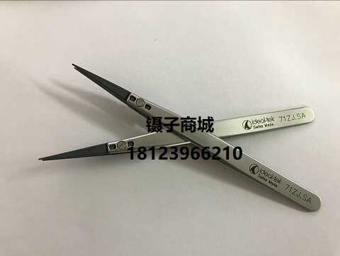 ideal-tek陶瓷头镊子71ZJ.SA  耐酸碱镊子 防静电陶瓷头镊子