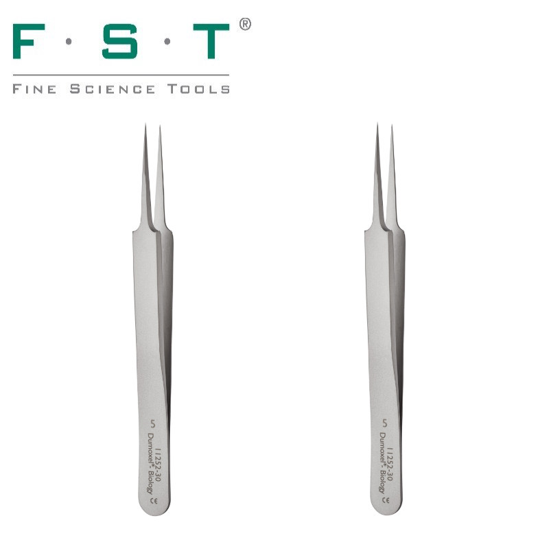 FST镊子11252-30 FST by Dumont 5# 精细解剖镊子 显微解剖镊子