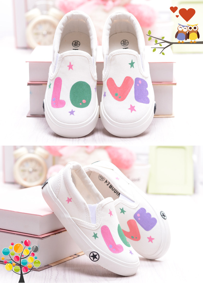 Chaussures enfants en toile suture de voiture pour printemps - semelle tendon - Ref 1040666 Image 17