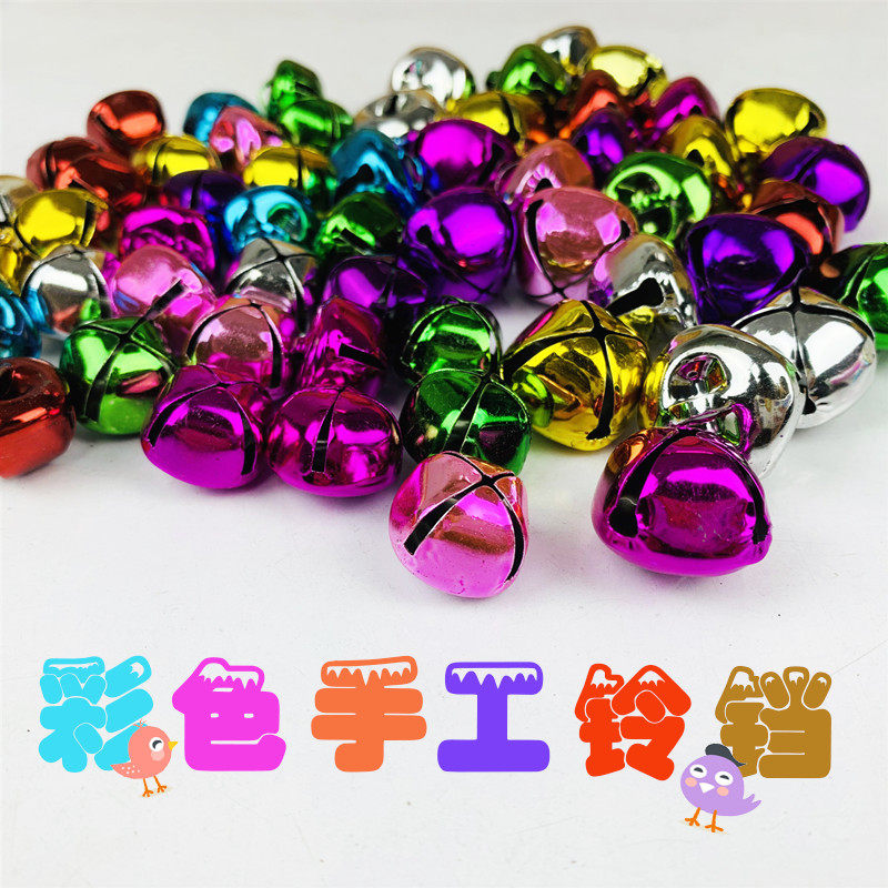 Kindergarten Handmade Colored Bell Peppers Pets Necklace Windbell Accessories Creative DIY Material hanging accessories Handmade weaving