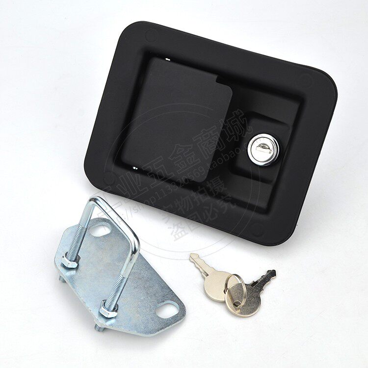 Generator Set Door Lock Engineering Vehicle Panel Lock Container Toolbox Door Buckle Lock Industrial Power Distribution Cabinet Door Lock