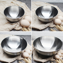 Fruit Salad Bowl Nordic Baking Bowls Small 304 Stainless Steel Beaten Egg Bowl Big Number Cuisine Vegetable Salad Bowl Suit