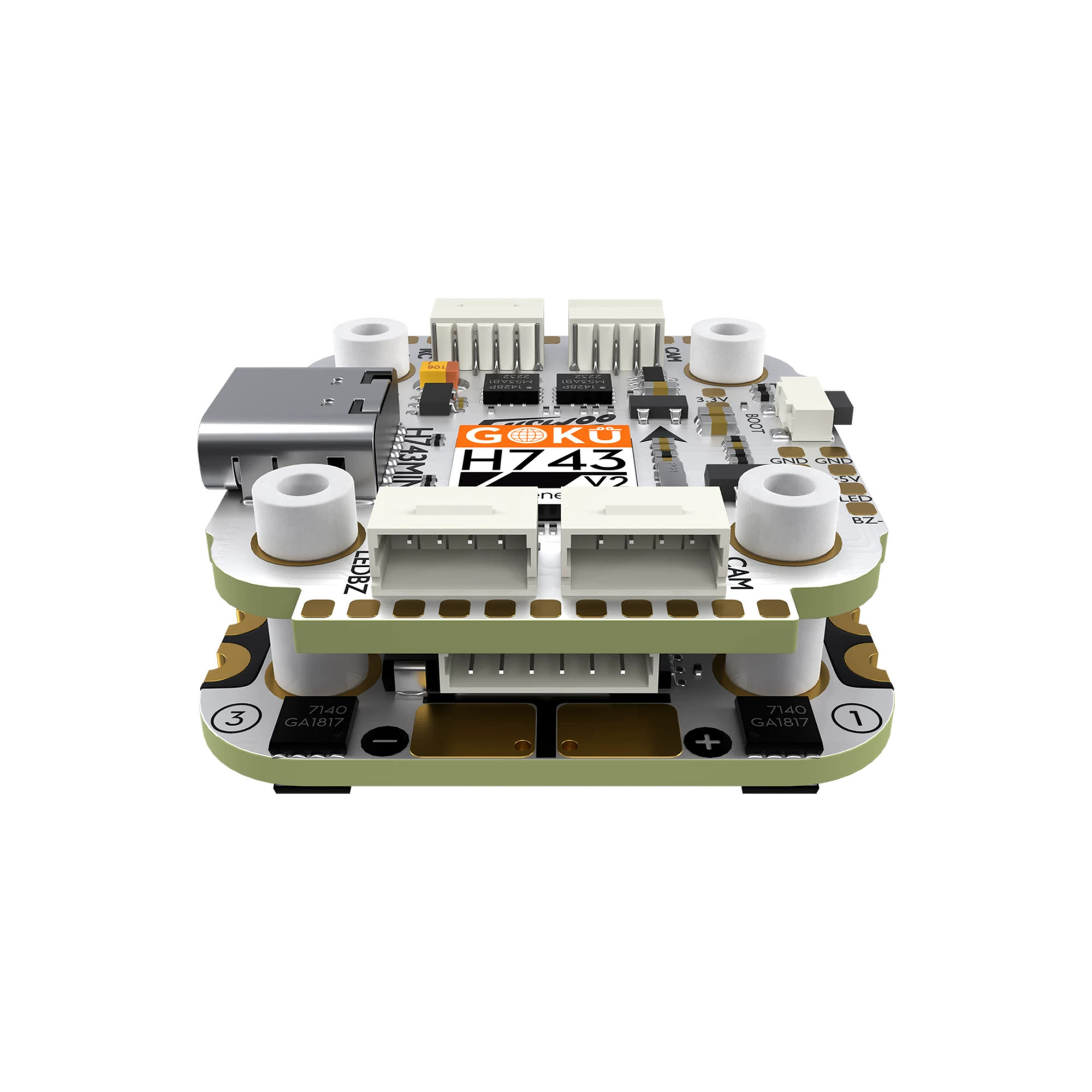 Flywoo GOKU H743 MINI 45A 32Bit flying tower dual gyroscope