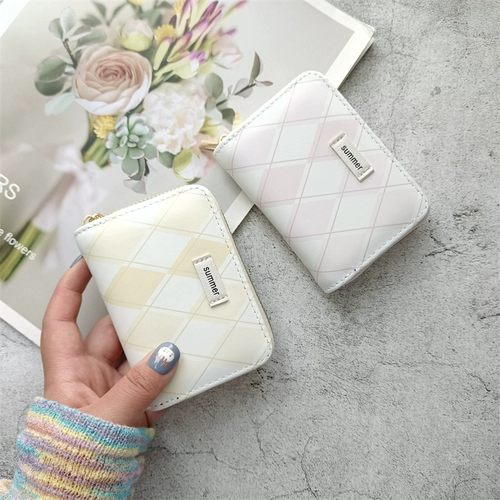 Бумажник, универсальный картхолдер, небольшой дизайнерский короткий кошелек