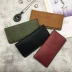 Ví nữ 2018 mới dành cho nữ dài châu Âu và Mỹ đơn giản retro túi dài thời trang cá tính hoang dã clip nhỏ tiền thủy triều
