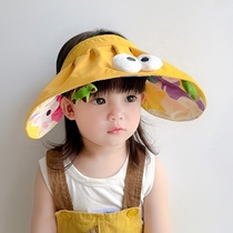 Ultra light shade hat spring and autumn lovely boy summer roof childrens hat in childrens sun protection baby sun cap