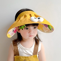 Baby hat Summer thin Ultra Light Boy Basin Hat Girl Sun Hat Shells Sunscreen Sunscreen Hat Handsome Gas fishermans hat