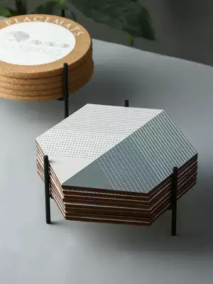 Cork insulation mat Table mat Creative pot mat Nordic household bowl coaster Heat-resistant casserole mat Plate anti-scalding mat