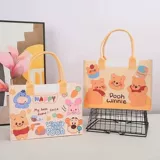 Брендовая мультяшная вместительная и большая льняная сумка, сумка для хранения, увеличенная толщина, делается под заказ, подарок на день рождения