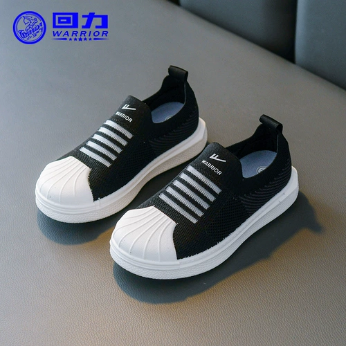 Warrior, весенняя детская летняя спортивная обувь, дышащая белая обувь для мальчиков