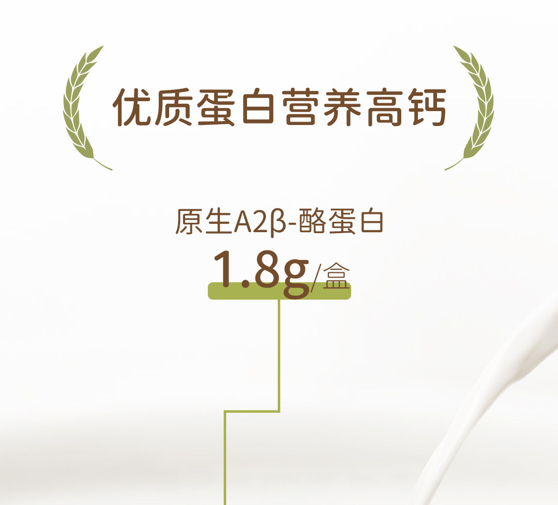 北海牧场 A2β-酪蛋白纯牛奶 200mL*10盒 天猫优惠券折后￥35.9包邮（￥55.9-20）
