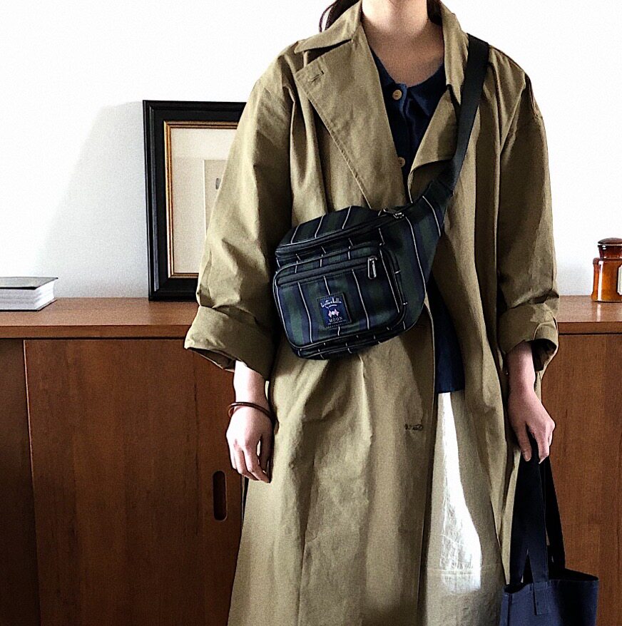 WINNOWX Abraham MOON JOINT LIGHT SLANTED SATCHEL SINGLE SHOULDER BAG MULTIFUNCTION POCKET CHEST BAG