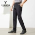 Versino Van Sino 18 năm mới quần nam giản dị cotton siêu co giãn quần nóng chín quần mỏng - Crop Jeans Crop Jeans