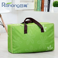 Зеленый, в цветочек