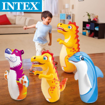 INTEX tumbler home boxing toy Inflatable baby thickened large baby puzzle child childrens toys