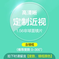 (Lens Wanxin) с 1,56 не -кферическим (цвет, степень, пожалуйста, оставьте сообщение)