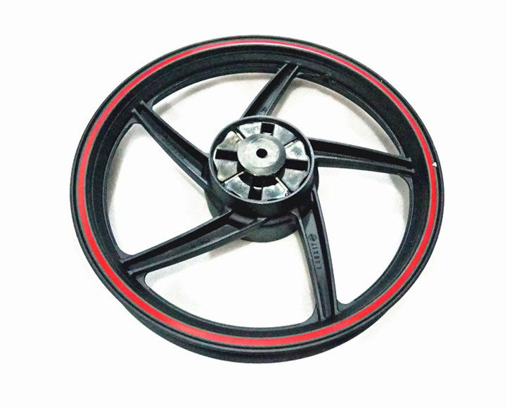 Loncin locomotive wheel hub LX125-58 LX110-36 Fuyue front and rear wheel hub front steel ring rear steel ring aluminum wheel