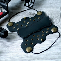 (wind)bow and arrow breathable beauty hunting traditional anti-curved arm archery equipment handmade leather cowhide protective arm