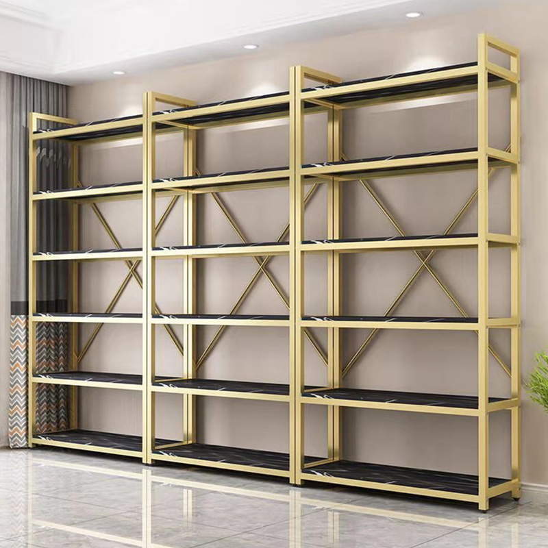 Makeup Ornament Show Rack Mall Combo Multilayer Shelving Supermarket Product Display Cabinet Ground Convenience Store Shelf