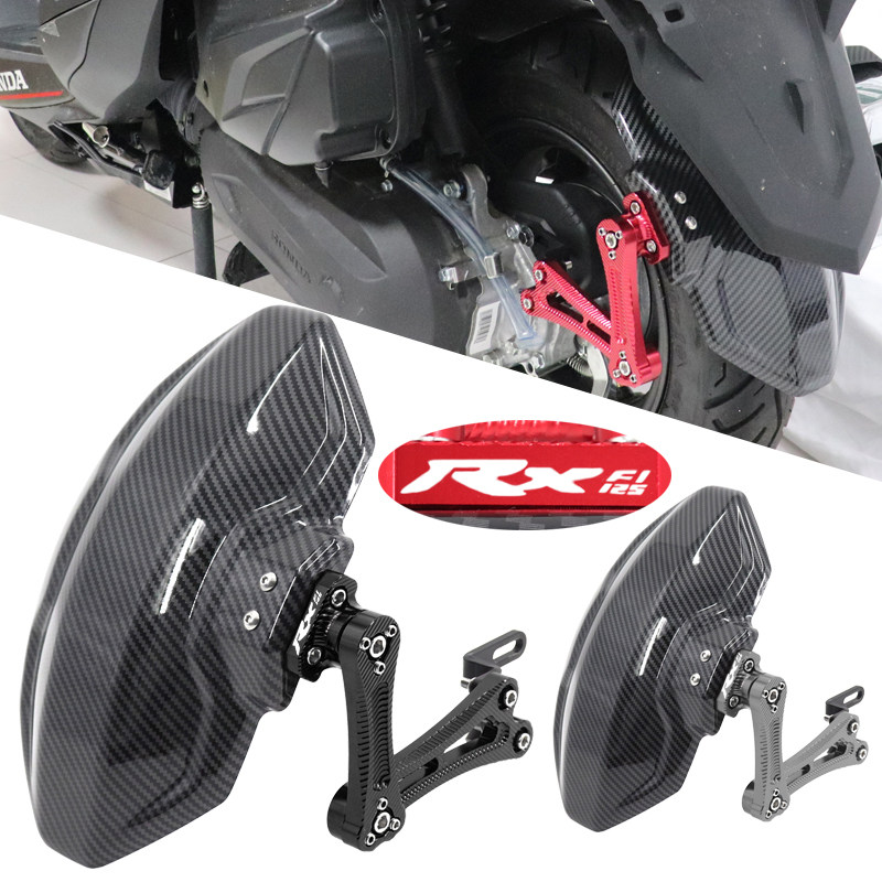 Application of new continents Honda split RX125 Five sheep NX125 modified accessories fender rear sand plate water retaining dirt-Taobao
