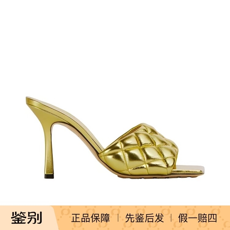 Brand New Authentic Bottega Veneta Bv One-Strap Sandals with Thin Heels and High Heels 592015V27M0 Brand New Authentic Bottega Veneta Bv One-Strap Sandals with Thin Heels and High Heels 592015V27M0