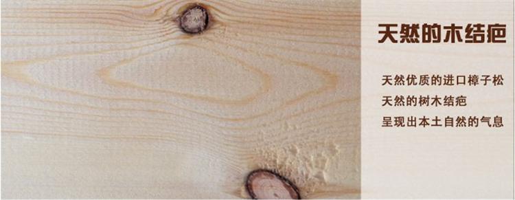 Giường ngủ giường ngủ hồ sơ dầm Chuangzai 1.8M2 1,5 Pine bên giường gỗ gỗ xương bối cảnh Chuangban - Giường giá giường sắt