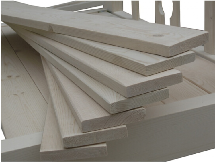Giường ngủ giường ngủ hồ sơ dầm Chuangzai 1.8M2 1,5 Pine bên giường gỗ gỗ xương bối cảnh Chuangban - Giường giá giường sắt